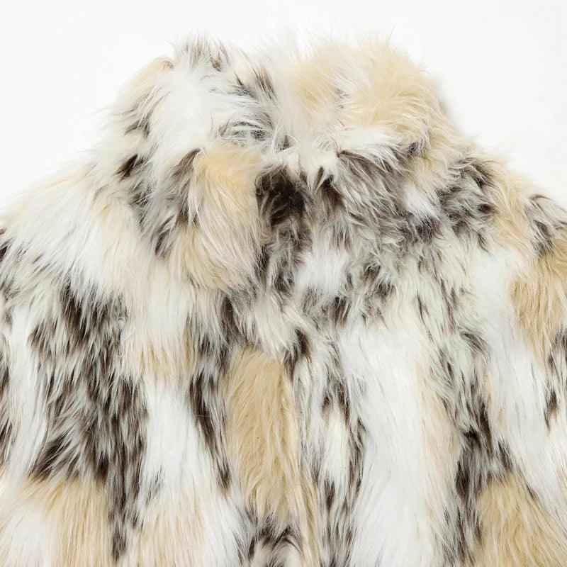 Fierce Leopard Fluff Jacket
